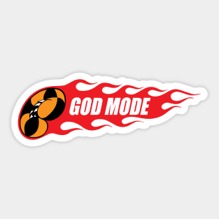 GOD MODE Crazy Style Sticker